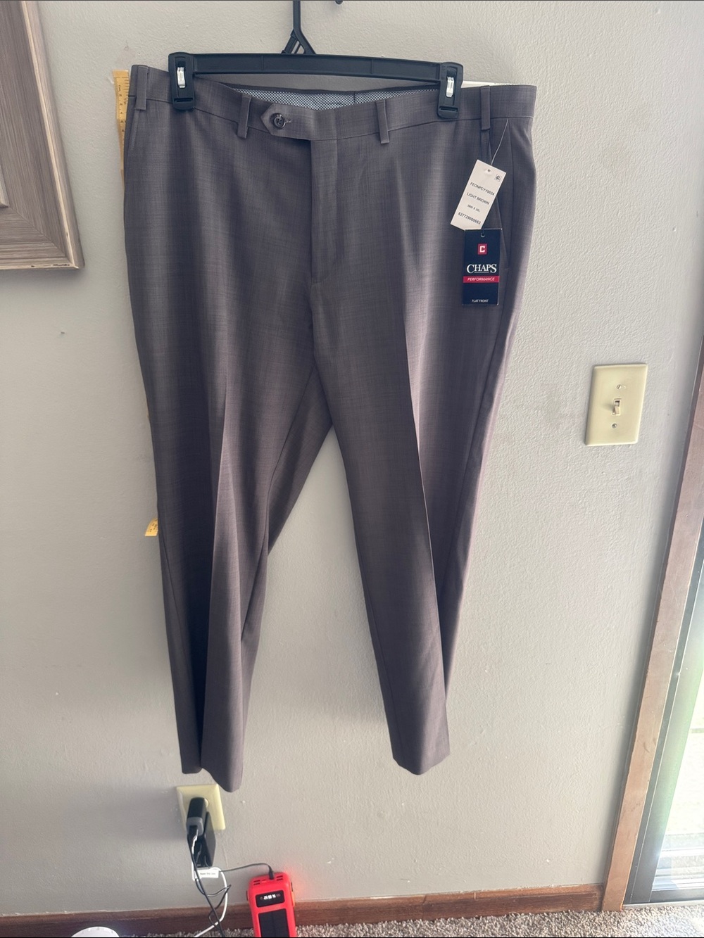 Chaps Men's Dress Pants - Light Brown